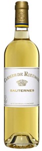 Château Rieussec Carmes de Rieussec Sauternes 2017